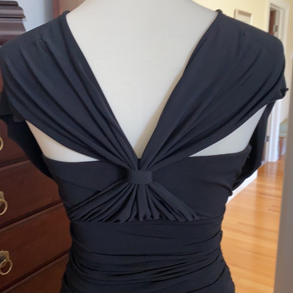 White House Black Market black jersey jumpsuit - Picture 4 of 5